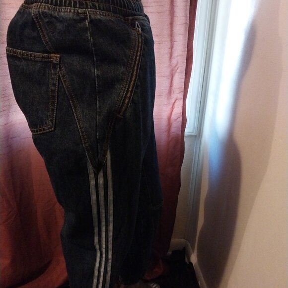 Adidas Originals Unisex Ivy Park Denim Track Pant - Picture 9 of 10